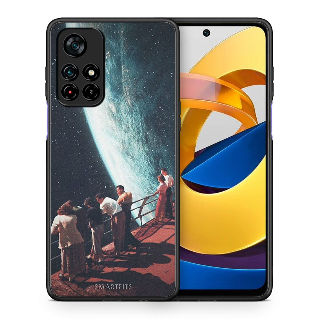 Θήκη Xiaomi Poco M4 Pro 5G Surreal View από τη Smartfits με σχέδιο στο πίσω μέρος και μαύρο περίβλημα | Xiaomi Poco M4 Pro 5G Surreal View case with colorful back and black bezels