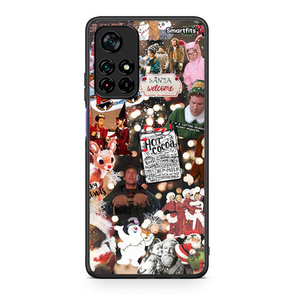 Xiaomi Poco M4 Pro 5G Xmas Movies θήκη από τη Smartfits με σχέδιο στο πίσω μέρος και μαύρο περίβλημα | Smartphone case with colorful back and black bezels by Smartfits