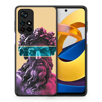 Thumbnail for Θήκη Αγίου Βαλεντίνου Xiaomi Poco M4 Pro 5G Zeus Art από τη Smartfits με σχέδιο στο πίσω μέρος και μαύρο περίβλημα | Xiaomi Poco M4 Pro 5G Zeus Art case with colorful back and black bezels