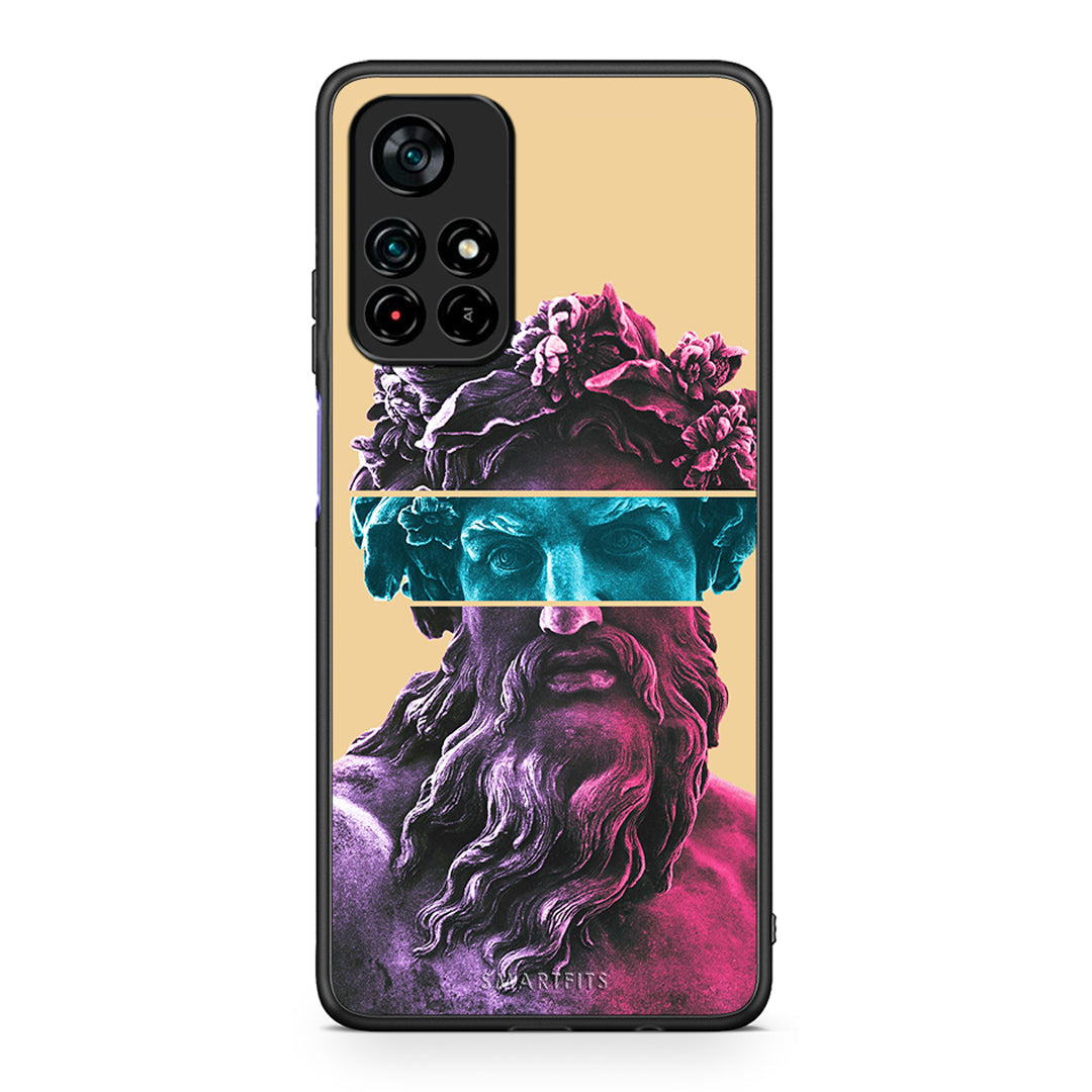 Xiaomi Poco M4 Pro 5G Zeus Art Θήκη Αγίου Βαλεντίνου από τη Smartfits με σχέδιο στο πίσω μέρος και μαύρο περίβλημα | Smartphone case with colorful back and black bezels by Smartfits