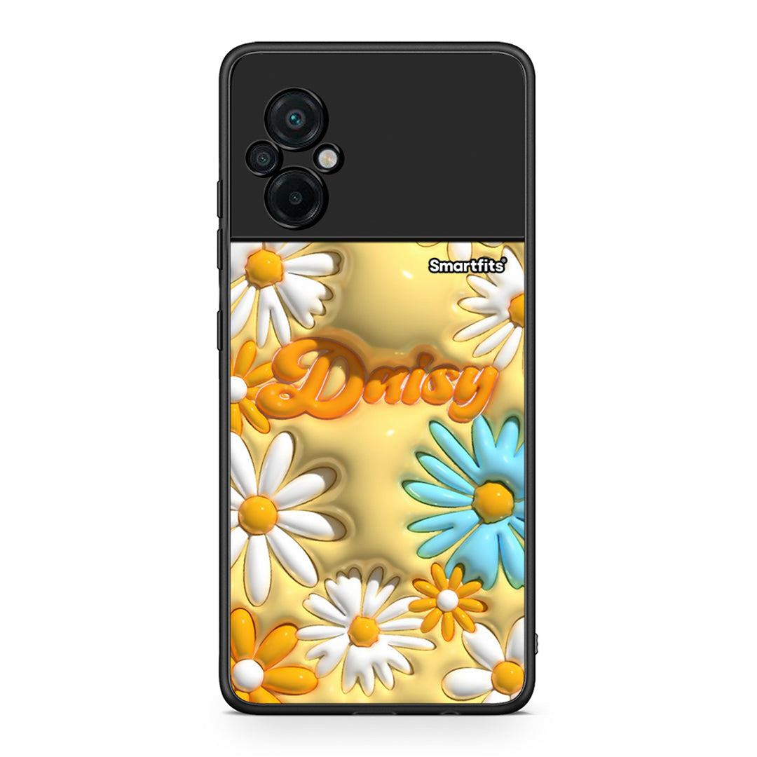 Xiaomi Poco M5 / Redmi Note 11E Bubble Daisies θήκη από τη Smartfits με σχέδιο στο πίσω μέρος και μαύρο περίβλημα | Smartphone case with colorful back and black bezels by Smartfits