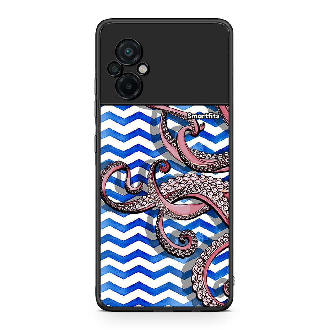 Xiaomi Poco M5 / Redmi Note 11E Chevron Devilfish θήκη από τη Smartfits με σχέδιο στο πίσω μέρος και μαύρο περίβλημα | Smartphone case with colorful back and black bezels by Smartfits