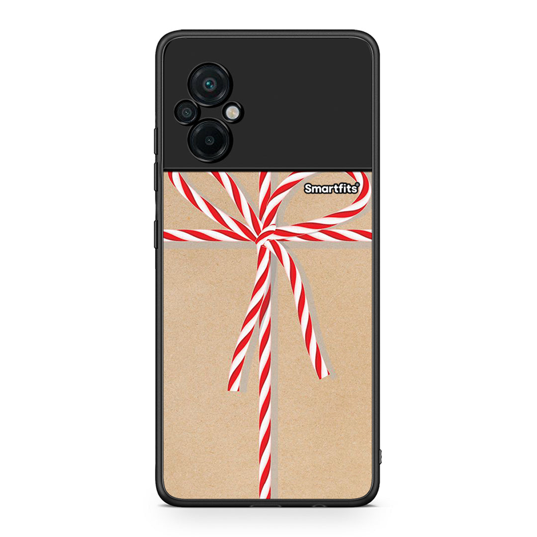 Xiaomi Poco M5 / Redmi Note 11E Christmas Gift θήκη από τη Smartfits με σχέδιο στο πίσω μέρος και μαύρο περίβλημα | Smartphone case with colorful back and black bezels by Smartfits