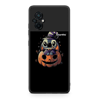 Xiaomi Poco M5 / Redmi Note 11E Halloween Stitch θήκη από τη Smartfits με σχέδιο στο πίσω μέρος και μαύρο περίβλημα | Smartphone case with colorful back and black bezels by Smartfits