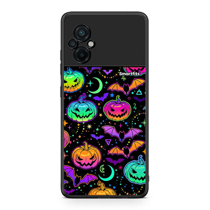 Xiaomi Poco M5 / Redmi Note 11E Neon Halloween θήκη από τη Smartfits με σχέδιο στο πίσω μέρος και μαύρο περίβλημα | Smartphone case with colorful back and black bezels by Smartfits