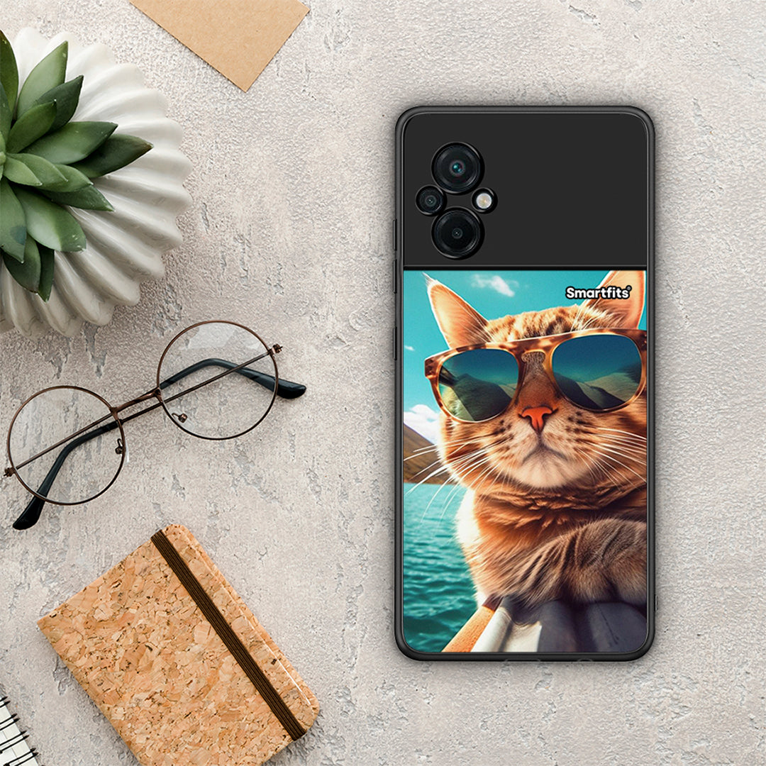 Summer Cat - Xiaomi Poco M5 θήκη