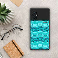 Thumbnail for Swimming Dolphins - Xiaomi Poco M5 θήκη