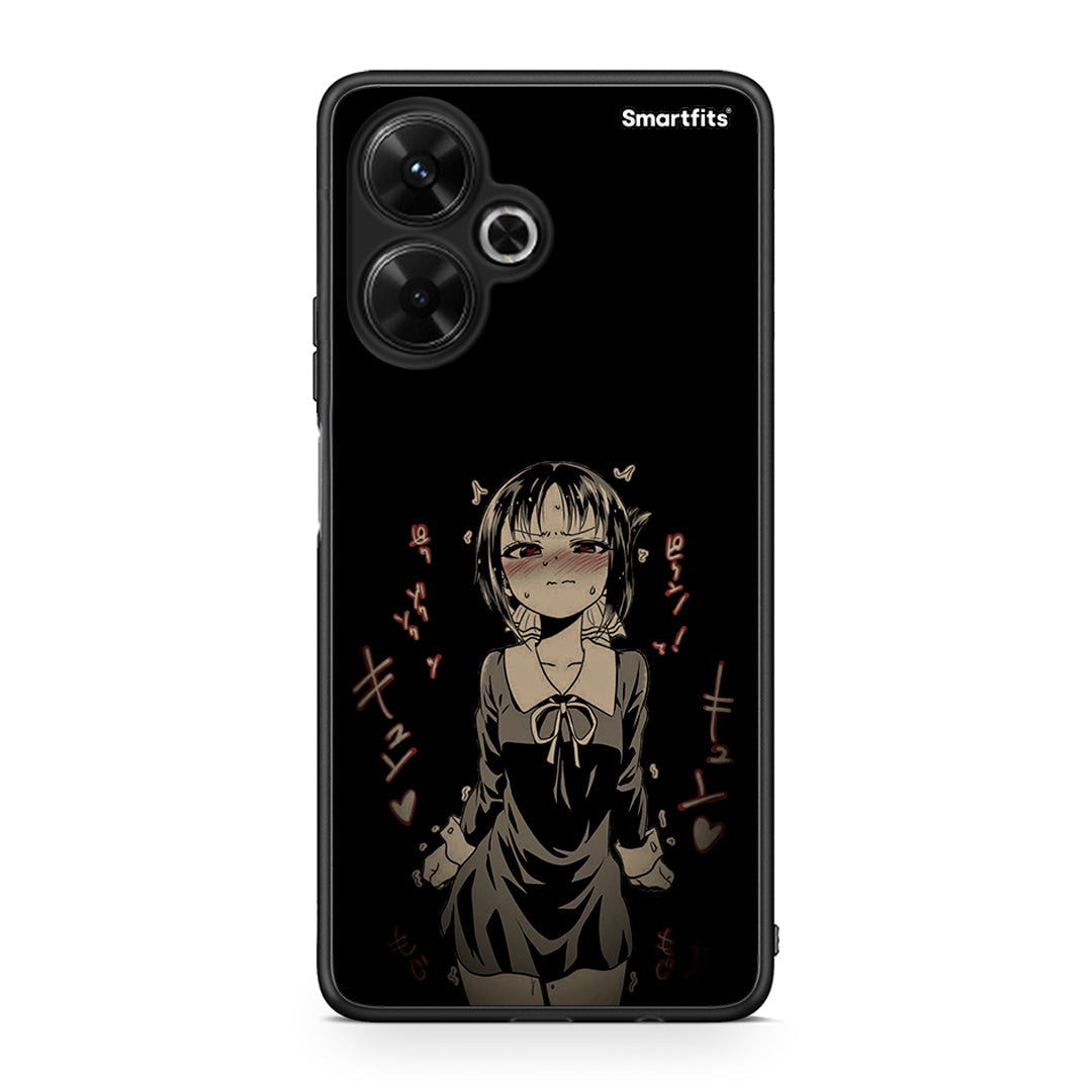 Xiaomi Poco M6 4G Anime Girl θήκη από τη Smartfits με σχέδιο στο πίσω μέρος και μαύρο περίβλημα | Smartphone case with colorful back and black bezels by Smartfits