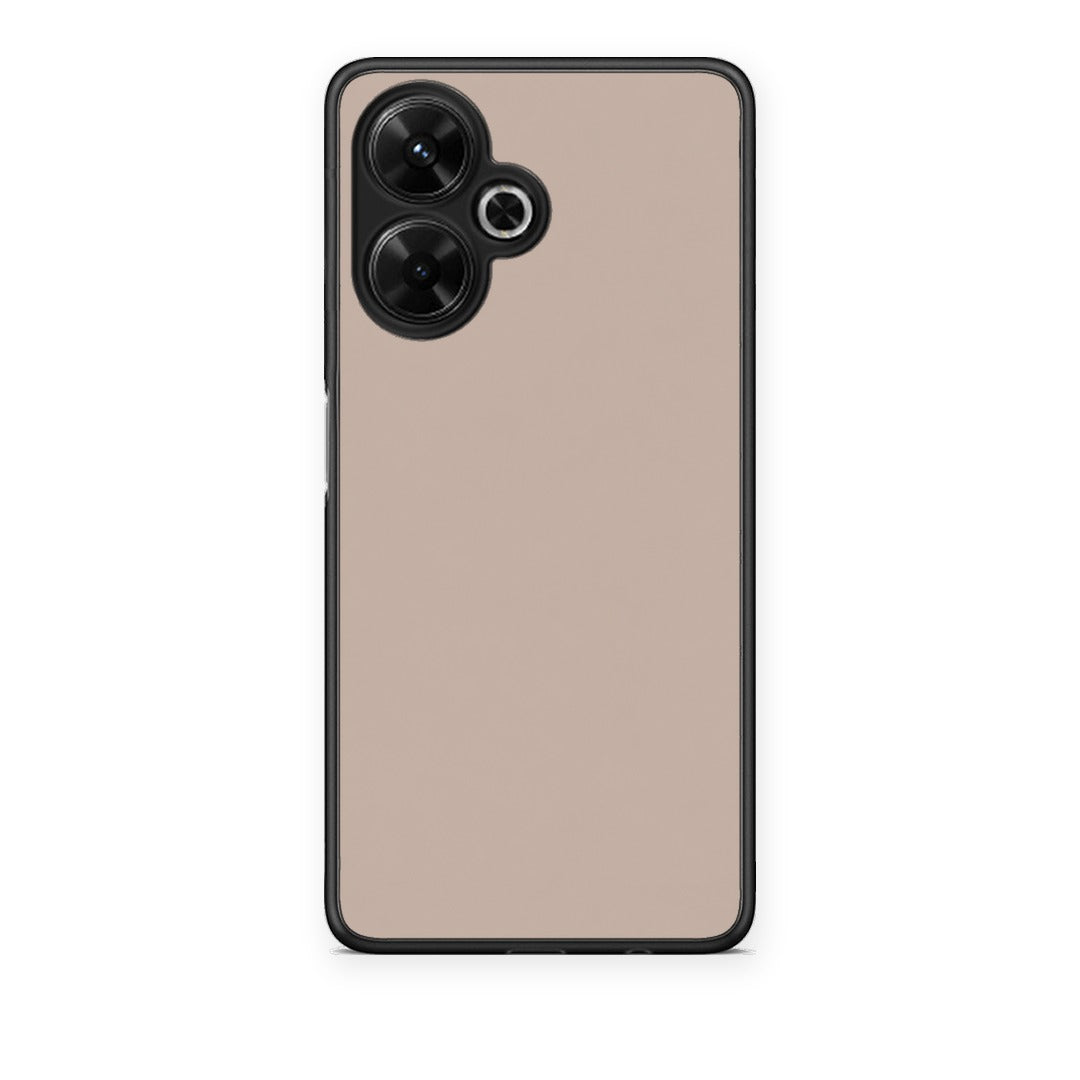 Θήκη Xiaomi Poco M6 4G Blush Beige από τη Smartfits με σχέδιο στο πίσω μέρος και μαύρο περίβλημα | Xiaomi Poco M6 4G Blush Beige case with colorful back and black bezels