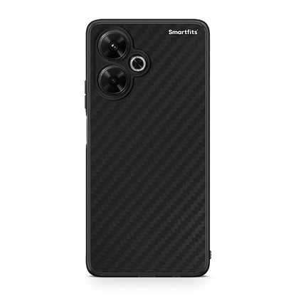 Xiaomi Poco M6 4G Carbon Black θήκη από τη Smartfits με σχέδιο στο πίσω μέρος και μαύρο περίβλημα | Smartphone case with colorful back and black bezels by Smartfits