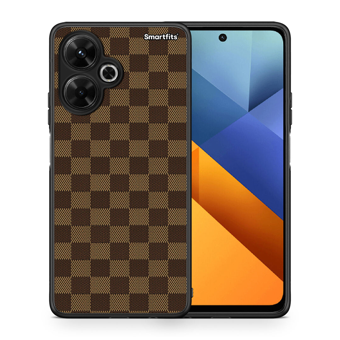 Θήκη Xiaomi Poco M6 4G Glamour Designer από τη Smartfits με σχέδιο στο πίσω μέρος και μαύρο περίβλημα | Xiaomi Poco M6 4G Glamour Designer case with colorful back and black bezels