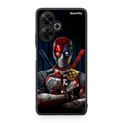 Xiaomi Poco M6 4G Funny Guy θήκη από τη Smartfits με σχέδιο στο πίσω μέρος και μαύρο περίβλημα | Smartphone case with colorful back and black bezels by Smartfits