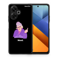 Thumbnail for Θήκη Xiaomi Poco M6 4G Grandma Mood Black από τη Smartfits με σχέδιο στο πίσω μέρος και μαύρο περίβλημα | Xiaomi Poco M6 4G Grandma Mood Black case with colorful back and black bezels