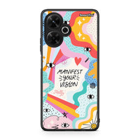 Thumbnail for Xiaomi Poco M6 4G Manifest Your Vision θήκη από τη Smartfits με σχέδιο στο πίσω μέρος και μαύρο περίβλημα | Smartphone case with colorful back and black bezels by Smartfits