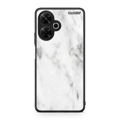 2 - Xiaomi Poco M6 4G White marble case, cover, bumper