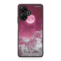 Thumbnail for Xiaomi Poco M6 4G Pink Moon Θήκη από τη Smartfits με σχέδιο στο πίσω μέρος και μαύρο περίβλημα | Smartphone case with colorful back and black bezels by Smartfits