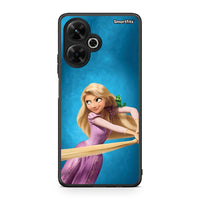 Thumbnail for Xiaomi Poco M6 4G Tangled 2 Θήκη Αγίου Βαλεντίνου από τη Smartfits με σχέδιο στο πίσω μέρος και μαύρο περίβλημα | Smartphone case with colorful back and black bezels by Smartfits