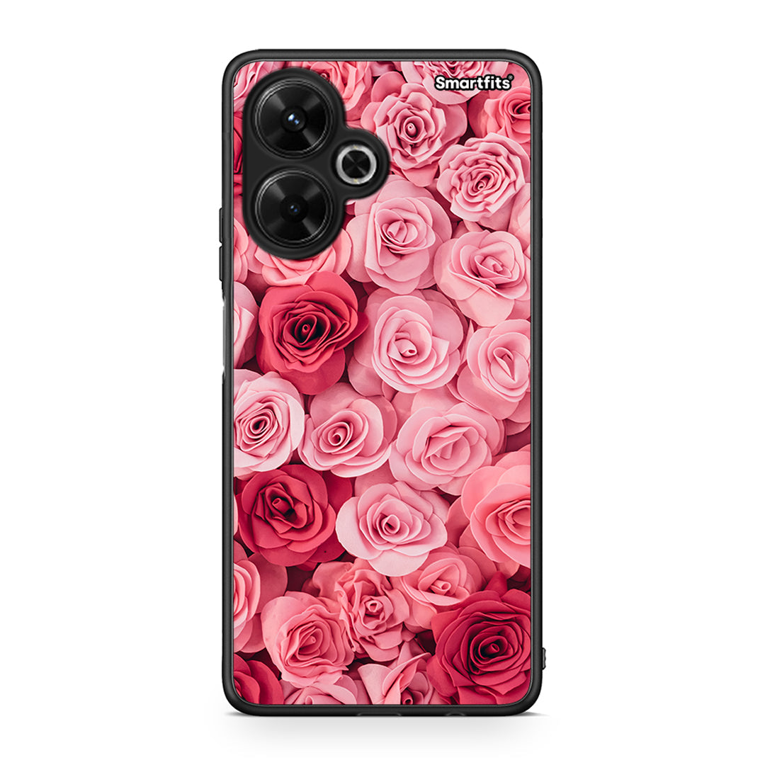 4 - Xiaomi Poco M6 4G RoseGarden Valentine case, cover, bumper