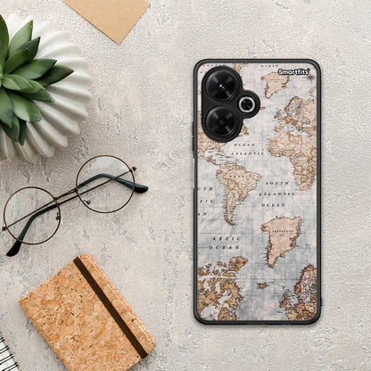 World Map - Xiaomi Poco M6 4G θήκη