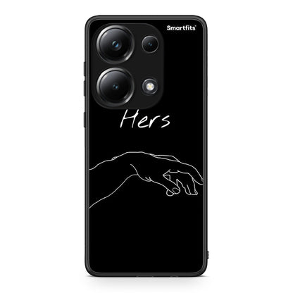 Xiaomi Poco M6 Pro Aeshetic Love 1 Θήκη Αγίου Βαλεντίνου από τη Smartfits με σχέδιο στο πίσω μέρος και μαύρο περίβλημα | Smartphone case with colorful back and black bezels by Smartfits