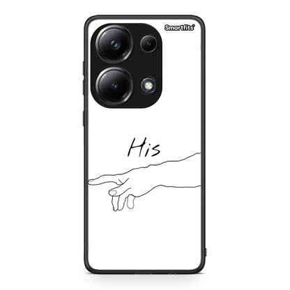 Xiaomi Poco M6 Pro Aeshetic Love 2 Θήκη Αγίου Βαλεντίνου από τη Smartfits με σχέδιο στο πίσω μέρος και μαύρο περίβλημα | Smartphone case with colorful back and black bezels by Smartfits