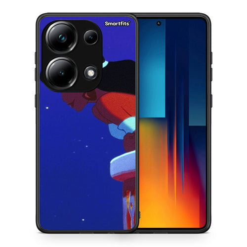 Θήκη Xiaomi Redmi Note 13 Pro 4G Alladin And Jasmine Love 2 από τη Smartfits με σχέδιο στο πίσω μέρος και μαύρο περίβλημα | Xiaomi Redmi Note 13 Pro 4G Alladin And Jasmine Love 2 case with colorful back and black bezels