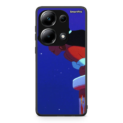 Xiaomi Redmi Note 13 Pro 4G Alladin And Jasmine Love 2 θήκη από τη Smartfits με σχέδιο στο πίσω μέρος και μαύρο περίβλημα | Smartphone case with colorful back and black bezels by Smartfits