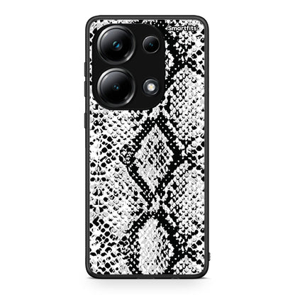 24 - Xiaomi Redmi Note 13 Pro 4G White Snake Animal case, cover, bumper