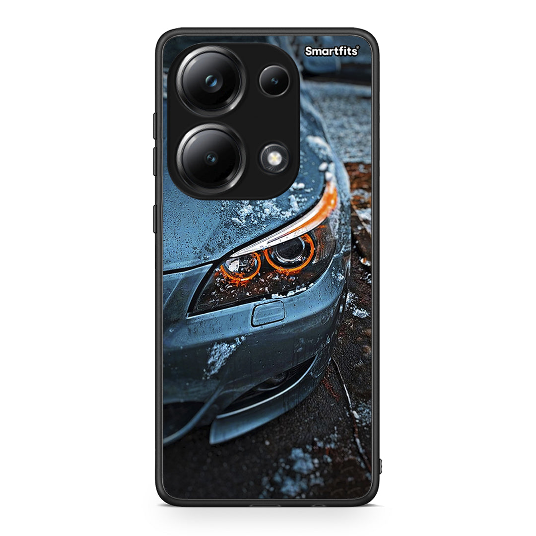 Xiaomi Redmi Note 13 Pro 4G Bmw E60 Θήκη από τη Smartfits με σχέδιο στο πίσω μέρος και μαύρο περίβλημα | Smartphone case with colorful back and black bezels by Smartfits