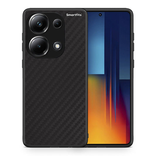 Θήκη Xiaomi Redmi Note 13 Pro 4G Carbon Black από τη Smartfits με σχέδιο στο πίσω μέρος και μαύρο περίβλημα | Xiaomi Redmi Note 13 Pro 4G Carbon Black case with colorful back and black bezels