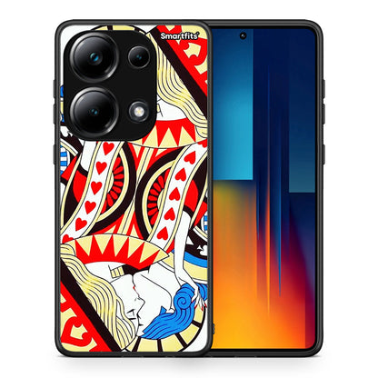 Θήκη Xiaomi Redmi Note 13 Pro 4G Card Love από τη Smartfits με σχέδιο στο πίσω μέρος και μαύρο περίβλημα | Xiaomi Redmi Note 13 Pro 4G Card Love case with colorful back and black bezels