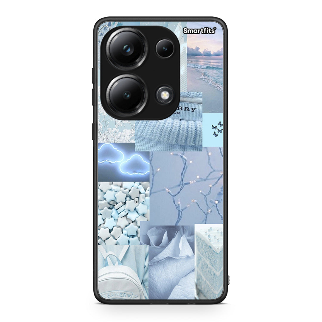 Xiaomi Poco M6 Pro Ciel Aesthetic Collage θήκη από τη Smartfits με σχέδιο στο πίσω μέρος και μαύρο περίβλημα | Smartphone case with colorful back and black bezels by Smartfits