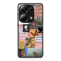 Thumbnail for Xiaomi Poco M6 Pro Collage Bitchin Θήκη Αγίου Βαλεντίνου από τη Smartfits με σχέδιο στο πίσω μέρος και μαύρο περίβλημα | Smartphone case with colorful back and black bezels by Smartfits
