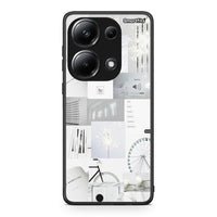 Thumbnail for Xiaomi Poco M6 Pro Collage Make Me Wonder Θήκη Αγίου Βαλεντίνου από τη Smartfits με σχέδιο στο πίσω μέρος και μαύρο περίβλημα | Smartphone case with colorful back and black bezels by Smartfits