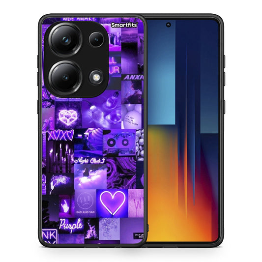 Collage Stay Wild - Xiaomi Poco M6 Pro θήκη