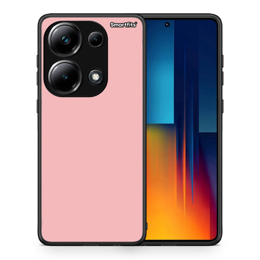 Θήκη Xiaomi Poco M6 Pro Nude Color από τη Smartfits με σχέδιο στο πίσω μέρος και μαύρο περίβλημα | Xiaomi Poco M6 Pro Nude Color case with colorful back and black bezels