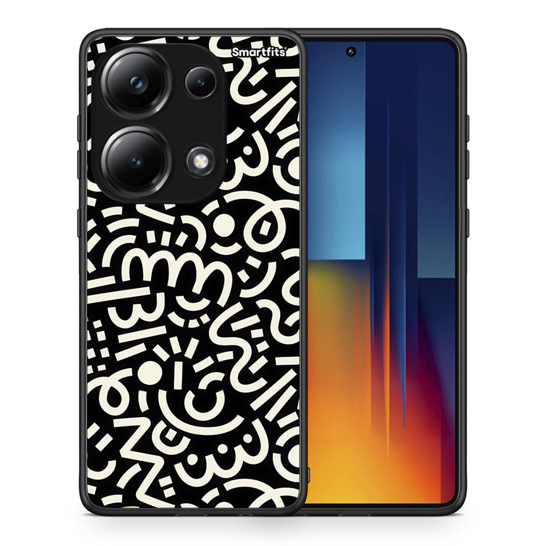 Doodle Art - Xiaomi Redmi Note 13 Pro 4G θήκη
