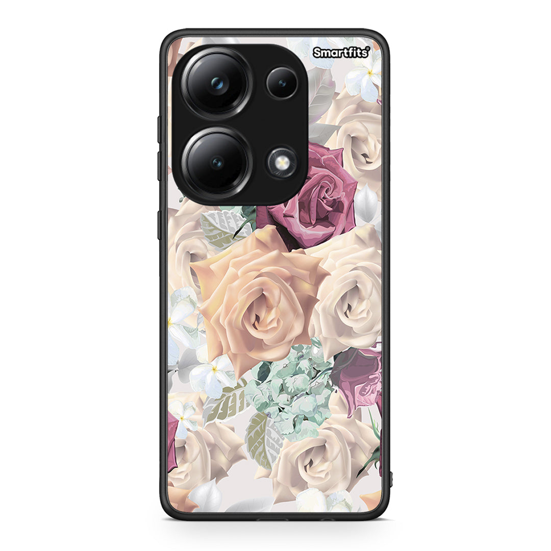 99 - Xiaomi Redmi Note 13 Pro 4G Bouquet Floral case, cover, bumper