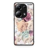 Thumbnail for 99 - Xiaomi Redmi Note 13 Pro 4G Bouquet Floral case, cover, bumper