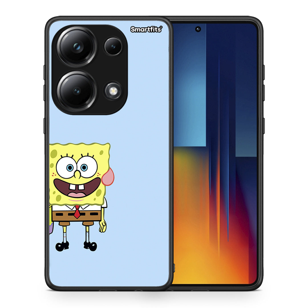 Θήκη Xiaomi Redmi Note 13 Pro 4G Friends Bob από τη Smartfits με σχέδιο στο πίσω μέρος και μαύρο περίβλημα | Xiaomi Redmi Note 13 Pro 4G Friends Bob case with colorful back and black bezels