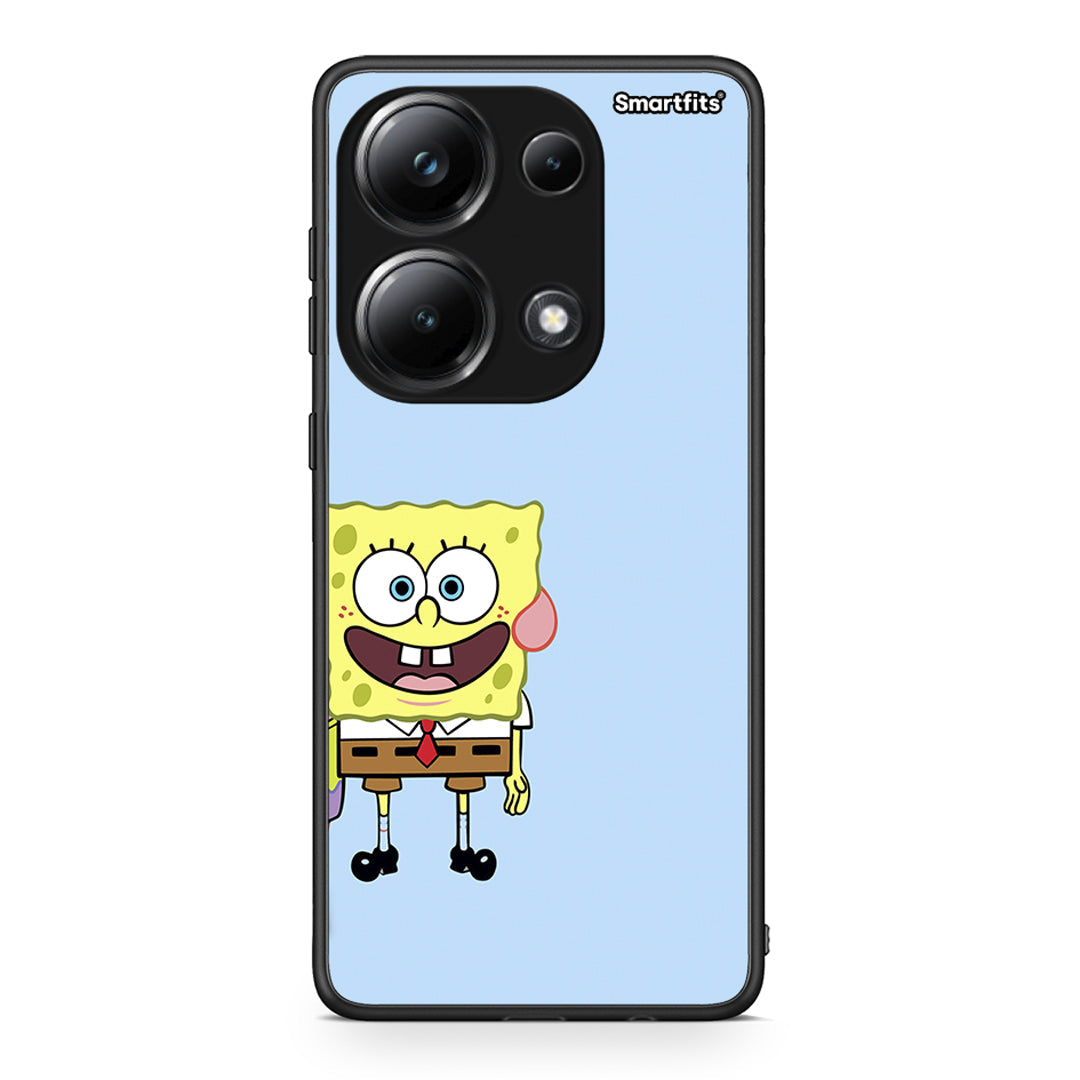 Xiaomi Redmi Note 13 Pro 4G Friends Bob θήκη από τη Smartfits με σχέδιο στο πίσω μέρος και μαύρο περίβλημα | Smartphone case with colorful back and black bezels by Smartfits