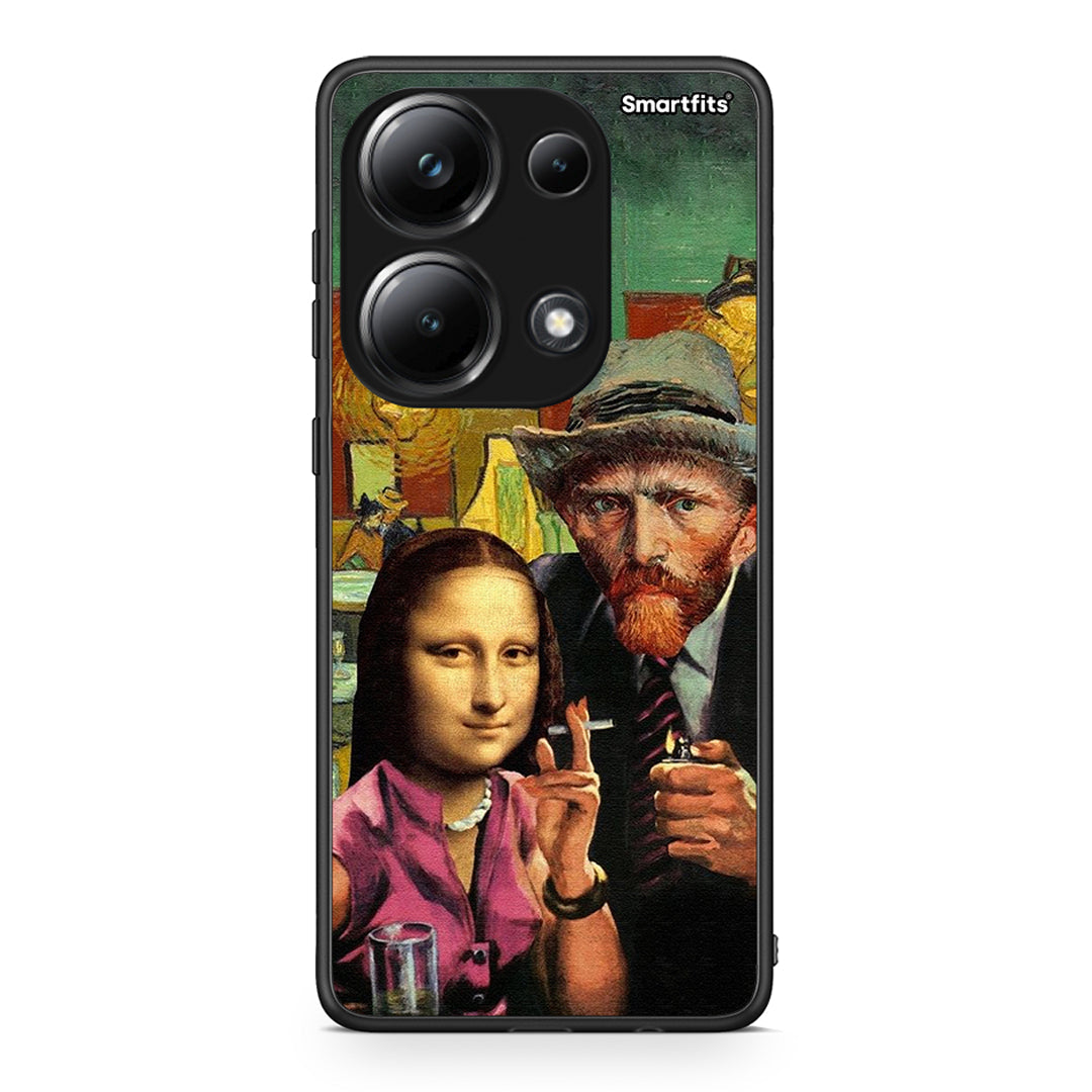Xiaomi Poco M6 Pro Funny Art θήκη από τη Smartfits με σχέδιο στο πίσω μέρος και μαύρο περίβλημα | Smartphone case with colorful back and black bezels by Smartfits
