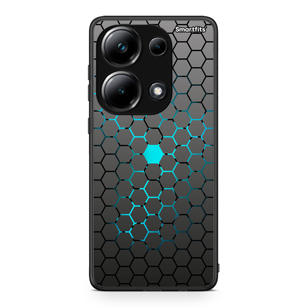 40 - Xiaomi Redmi Note 13 Pro 4G Hexagonal Geometric case, cover, bumper