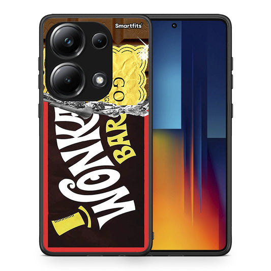 Θήκη Xiaomi Redmi Note 13 Pro 4G Golden Ticket από τη Smartfits με σχέδιο στο πίσω μέρος και μαύρο περίβλημα | Xiaomi Redmi Note 13 Pro 4G Golden Ticket case with colorful back and black bezels