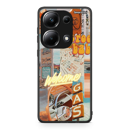 Xiaomi Poco M6 Pro Groovy Babe Θήκη Αγίου Βαλεντίνου από τη Smartfits με σχέδιο στο πίσω μέρος και μαύρο περίβλημα | Smartphone case with colorful back and black bezels by Smartfits