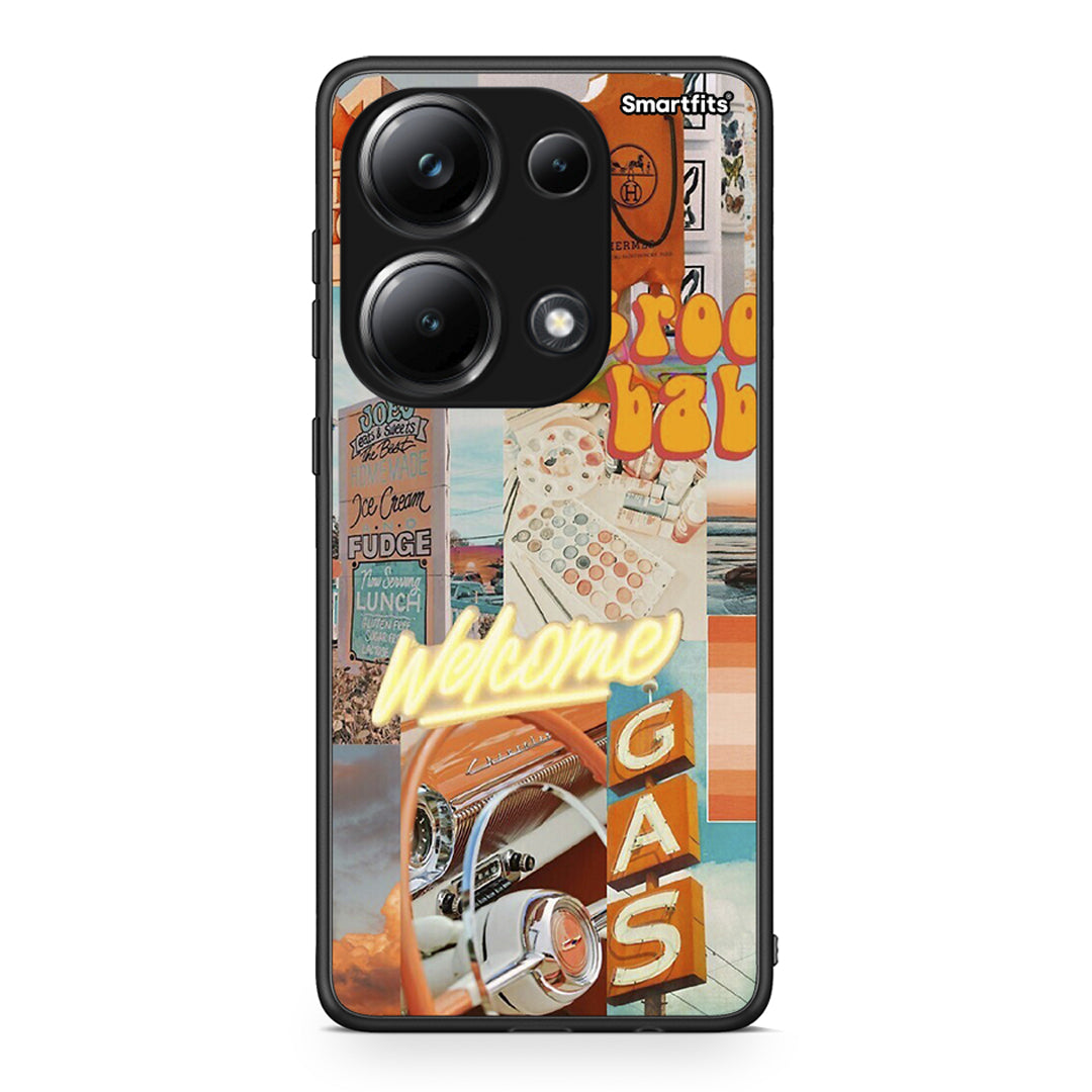 Xiaomi Poco M6 Pro Groovy Babe Θήκη Αγίου Βαλεντίνου από τη Smartfits με σχέδιο στο πίσω μέρος και μαύρο περίβλημα | Smartphone case with colorful back and black bezels by Smartfits