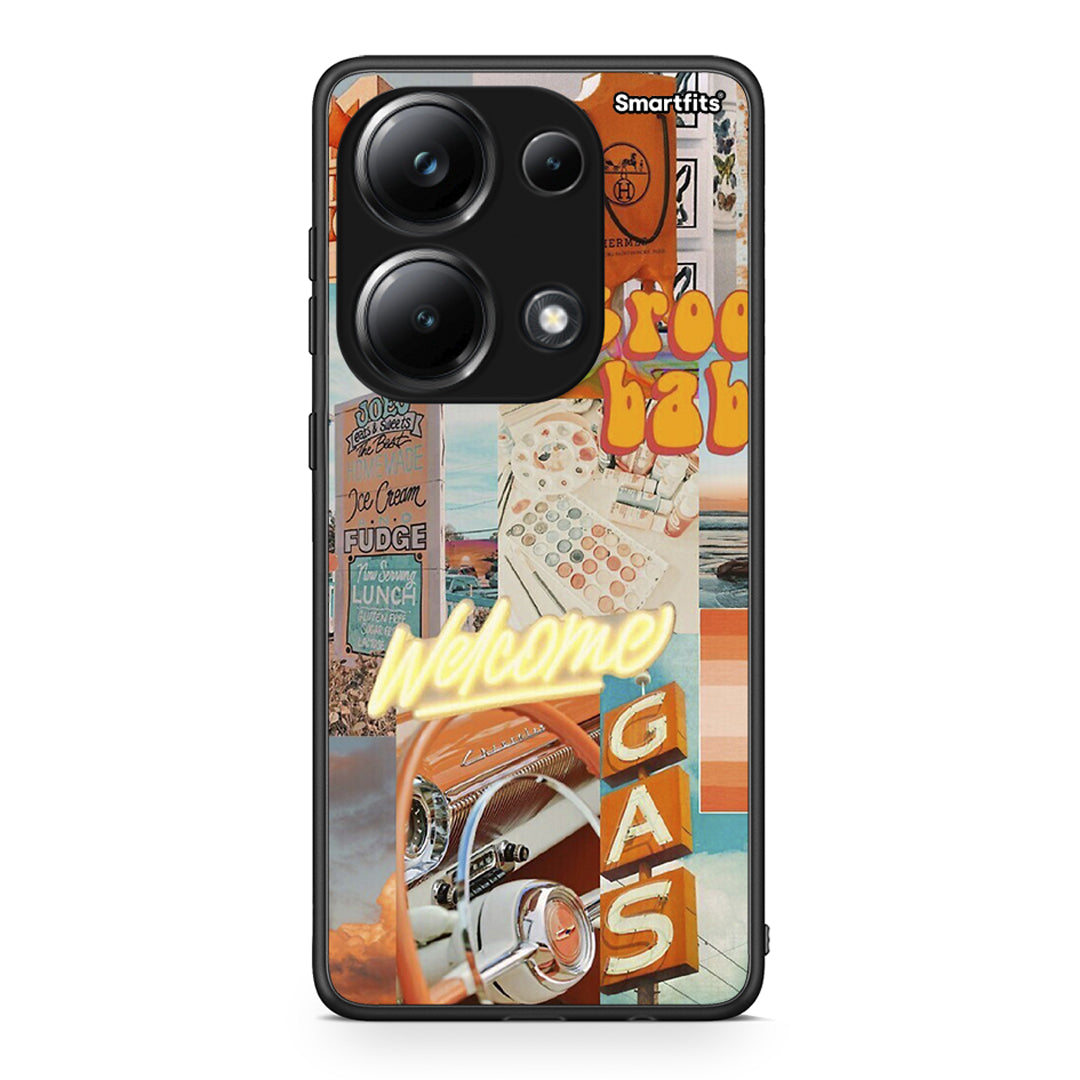 Xiaomi Redmi Note 13 Pro 4G Groovy Babe Θήκη Αγίου Βαλεντίνου από τη Smartfits με σχέδιο στο πίσω μέρος και μαύρο περίβλημα | Smartphone case with colorful back and black bezels by Smartfits