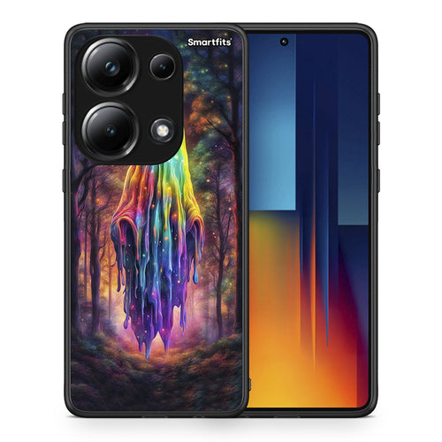 Θήκη Xiaomi Redmi Note 13 Pro 4G Halloween Ghost από τη Smartfits με σχέδιο στο πίσω μέρος και μαύρο περίβλημα | Xiaomi Redmi Note 13 Pro 4G Halloween Ghost case with colorful back and black bezels