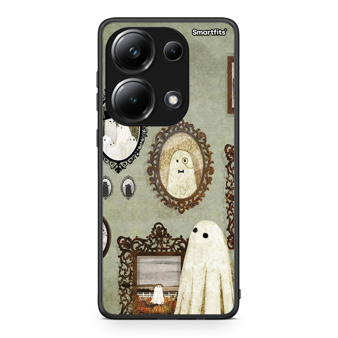 Xiaomi Redmi Note 13 Pro 4G Halloween Ghost Season Θήκη από τη Smartfits με σχέδιο στο πίσω μέρος και μαύρο περίβλημα | Smartphone case with colorful back and black bezels by Smartfits