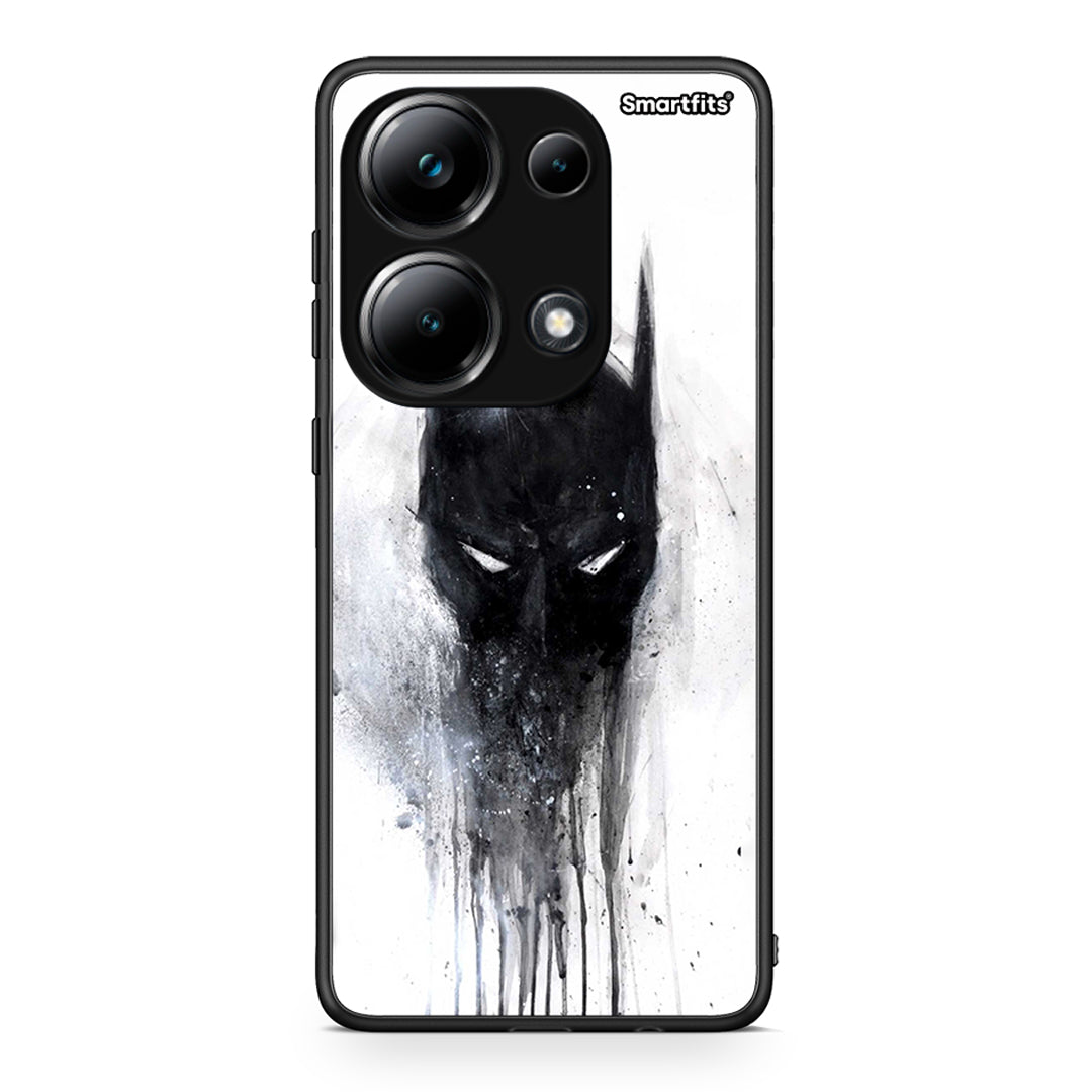 4 - Xiaomi Redmi Note 13 Pro 4G Paint Bat Hero case, cover, bumper